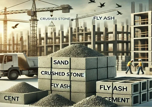 Aus welchen Materialien bestehen Betonsteine?