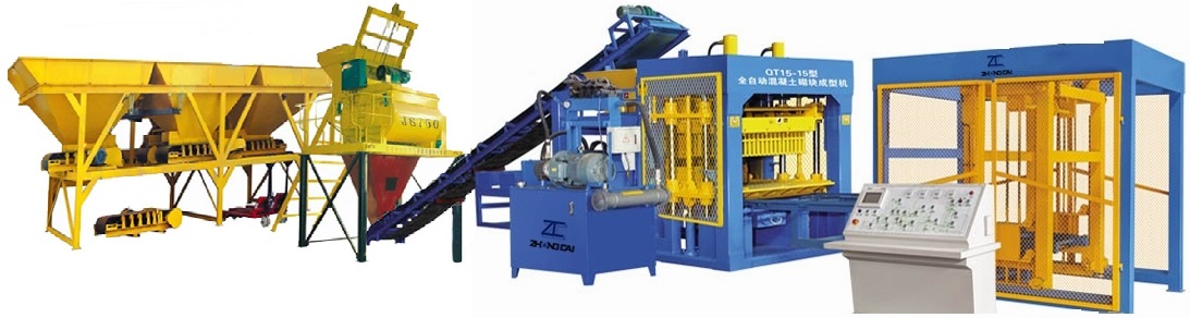 ZCJK QTY15-15 Block Production Line